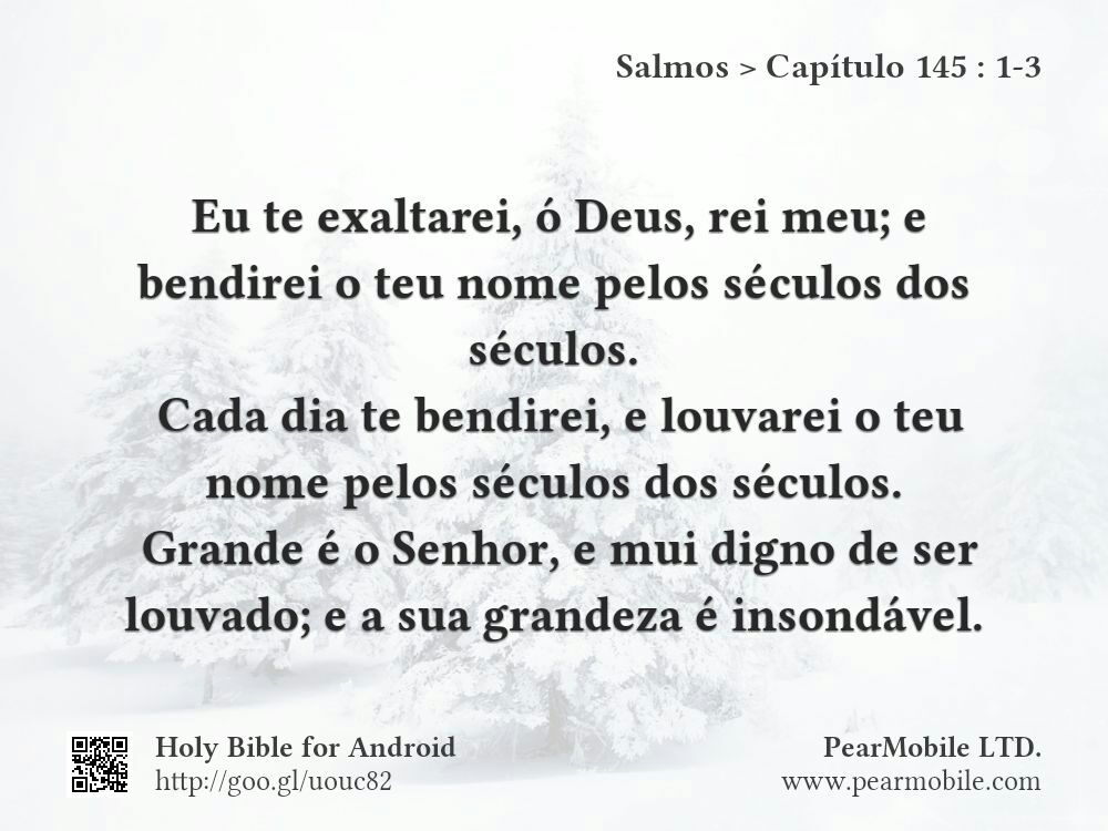 Salmos, Capítulo 145:1-3